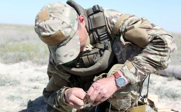 На полигонах РК «Запад» обнаружены неразорвавшиеся снаряды