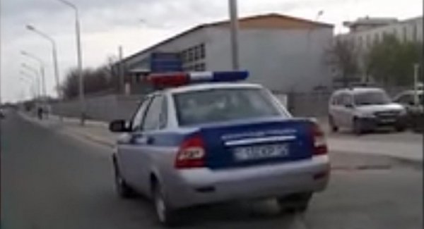 Нарушение ПДД патрульными автомобилями прокомментировали в ДВД Мангистау