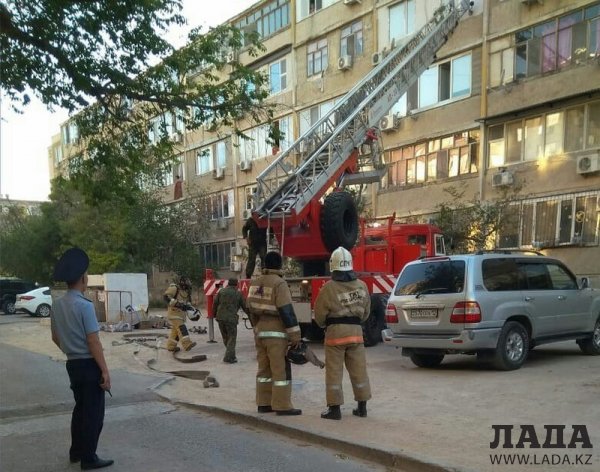 Жители 6 микрорайона Актау приняли дым при дезинсекции за возгорание и вызвали пожарных