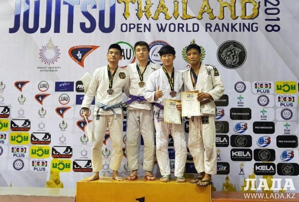 Дархан Нортаев из Актау победил в международном турнире по джиу-джитсу в Таиланде