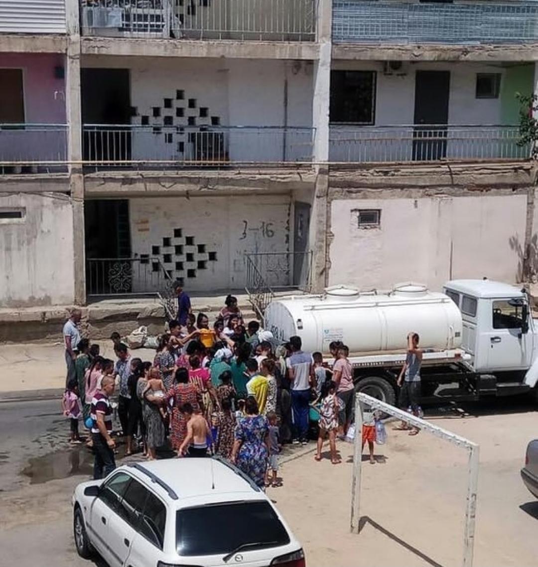 Нет воды в Жанаозене