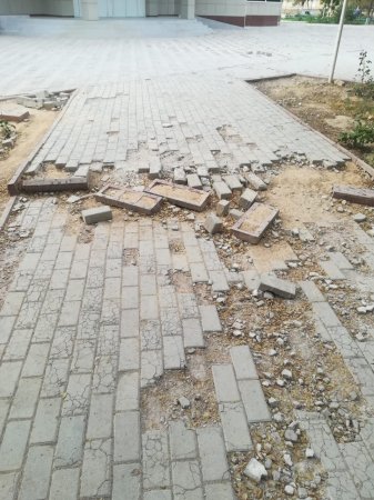 Жанаозен в центре города ВИДЕО