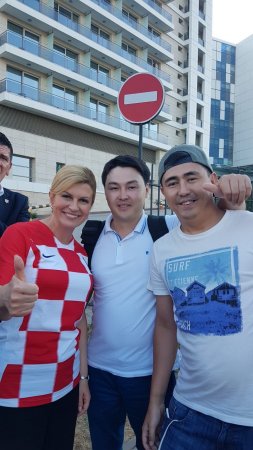 Актауские на ЧМ с президентом Хорватии