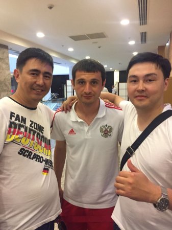 Актауские на ЧМ с президентом Хорватии