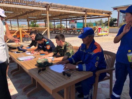 Команда «Ақ желкен» победила в состязаниях «Безопасное детство» в Актау