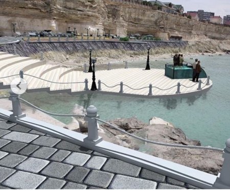 Проект прогулочной зоны «Скальной тропы» представили в Актау