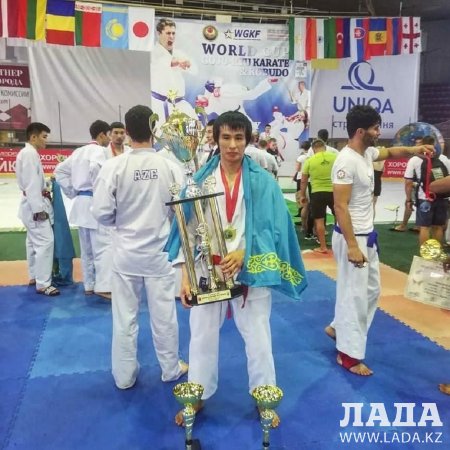 Актауский спортсмен стал чемпионом мира по годзю-рю карате-до