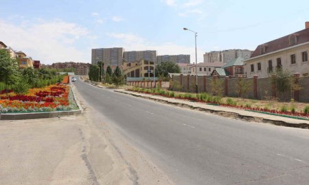 В Актау продолжается ремонт городских дорог