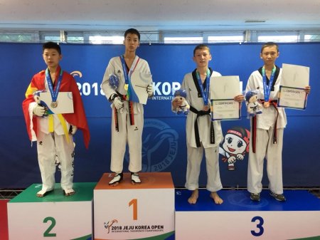 Кадеты из Мангистау взяли четыре призовых места на международном турнире по тхэквондо