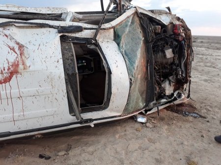 В Мангистау произошла авария со смертельным исходом