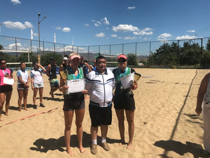 Актауские спортсмены завоевали четыре медали в  III туре чемпионата Казахстана по пляжному волейболу