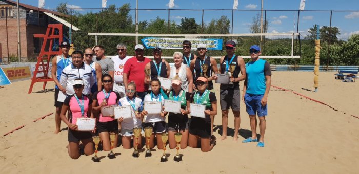 Актауские спортсмены завоевали четыре медали в  III туре чемпионата Казахстана по пляжному волейболу