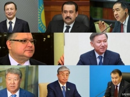 Составлен рейтинг государственных деятелей Казахстана