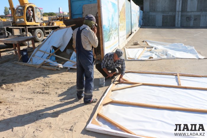 Отдел архитектуры Актау: Cтройка на набережной 7 микрорайона законна