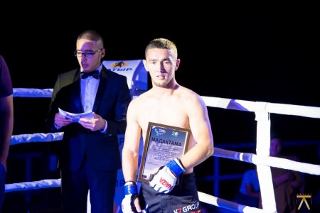 Мангистауский боец стал ближе к чемпионскому поясу Naiza Fighter Championship