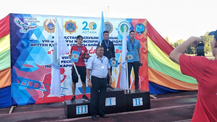 Сборная Мангистау по пожарно-спасательному спорту заняла третье общекомандное место на чемпионате Казахстана