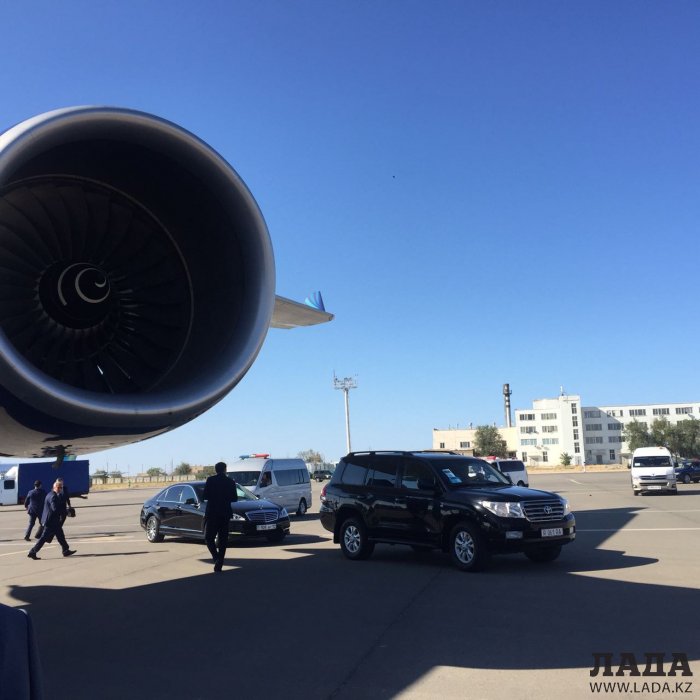 Президенты Азербайджана и Ирана прибыли в Мангистау