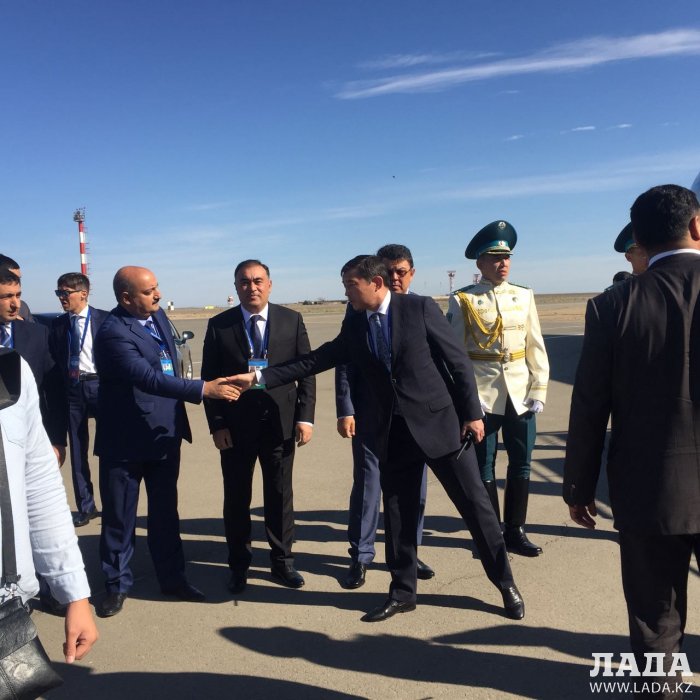 Президенты Азербайджана и Ирана прибыли в Мангистау