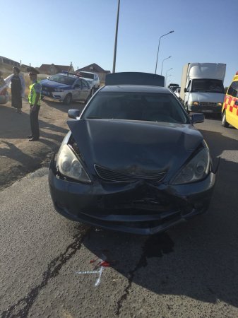 Авария в районе рынка Асар