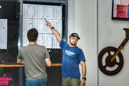 Актауский мотоциклист занял первое место на четвертом этапе Moto Rally Cup в России