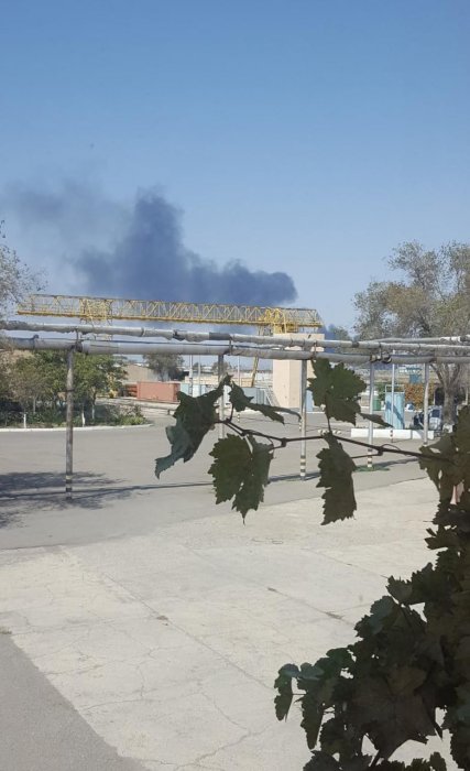 В 10 микрорайоне Актау произошел пожар в жилом доме