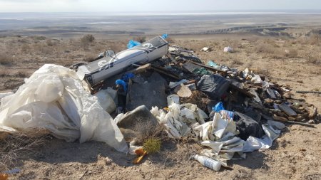 Впадина Карагие. Печально