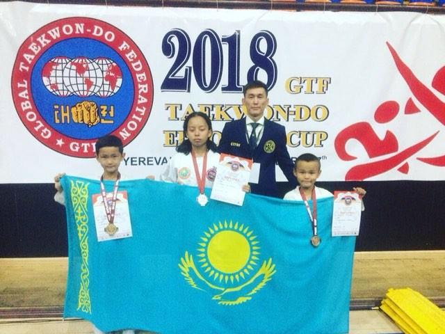 Таэквондисты Мангистау успешно выступили на чемпионате Европы