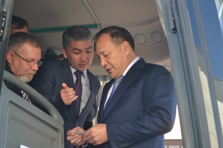 Электроавтобусы начали движение по маршруту Актау - аэропорт