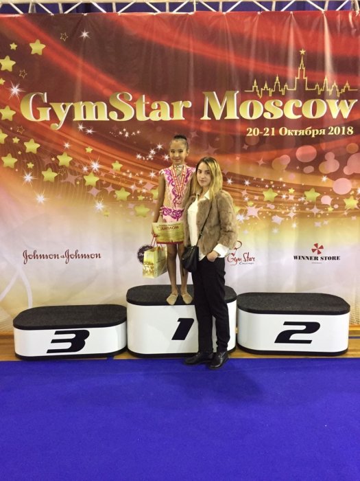 Юные гимнастки из Актау завоевали четыре золотые медали на международном турнире в Москве