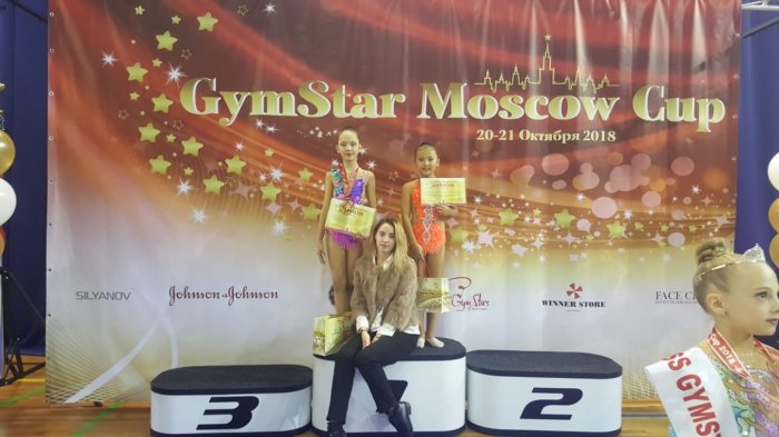 Юные гимнастки из Актау завоевали четыре золотые медали на международном турнире в Москве