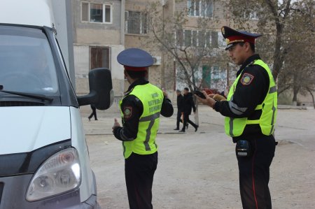 За сутки в Мангистауской области совершено 76 нарушений ПДД