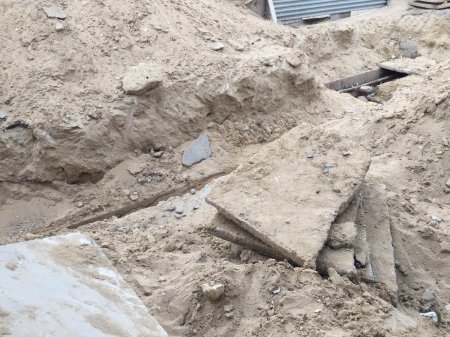 Перекопанная дорога, ограниченный подъезд к дому