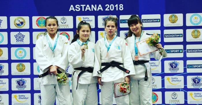 Спортсменки из Актау завоевали две золотые медали на чемпионате РК по дзюдо в Астане