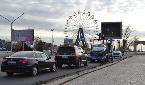 День памяти жертв ДТП провели в Актау