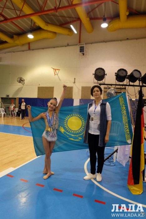 Юные гимнастки из Мангистау завоевали восемь медалей на международном турнире в Израиле