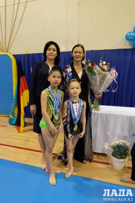 Юные гимнастки из Мангистау завоевали восемь медалей на международном турнире в Израиле