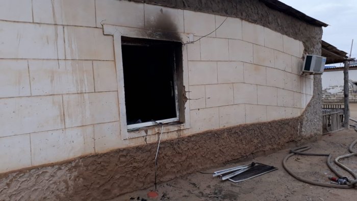 В селе Тенге при пожаре погибла 75-летняя женщина