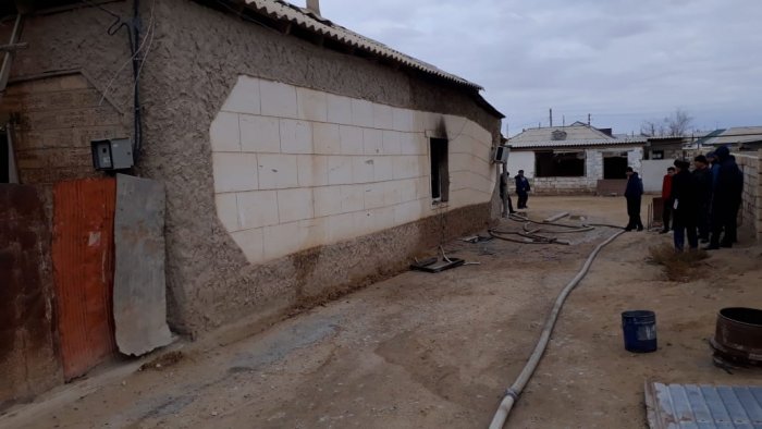 В селе Тенге при пожаре погибла 75-летняя женщина