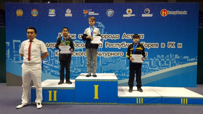 Актауские таэквондисты завоевали пять медалей на республиканском турнире