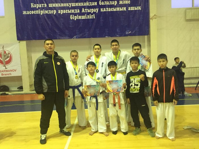 Спортсмены из Мангистау завоевали 33 медали на республиканском турнире по карате-шинкиокушинкай