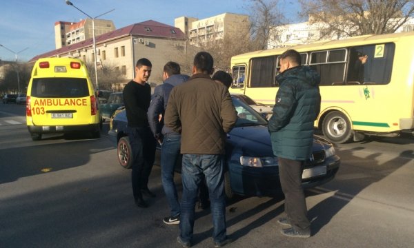 Сбитый в Актау пешеход  находится в коме