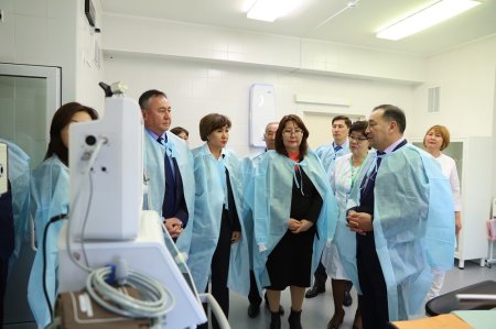 Новый перинатальный центр открыли в Актау