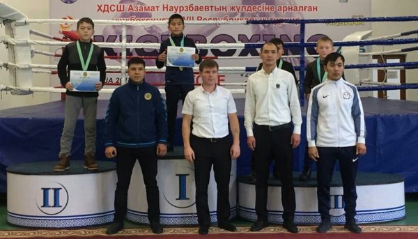 Мангистауские кикбоксеры удостоились шести наград на республиканском турнире