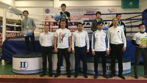 Мангистауские кикбоксеры удостоились шести наград на республиканском турнире