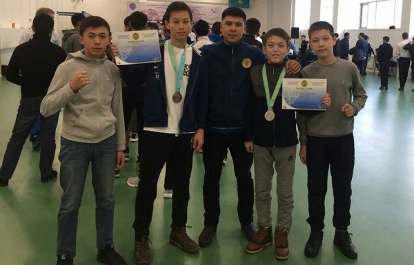 Мангистауские кикбоксеры удостоились шести наград на республиканском турнире