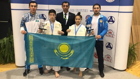 Две бронзовые медали завоевали спортсмены из Мангистауской области на чемпионате мира по киокушинкай карате