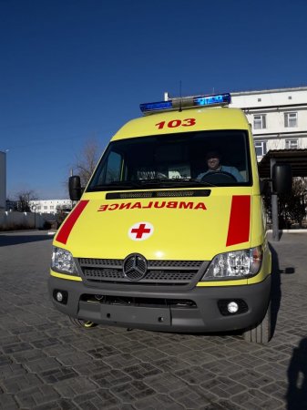 В Актау появились три комплекса передвижной неотложной медицинской помощи