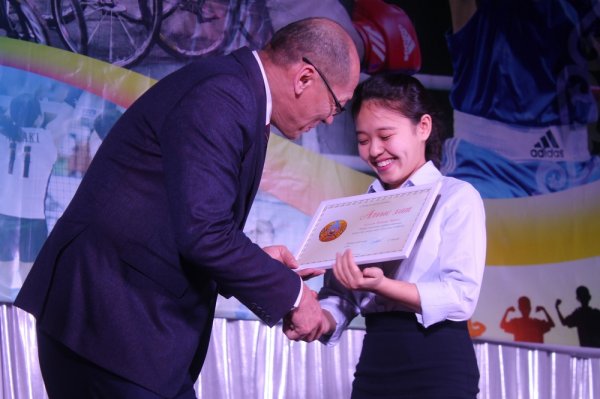 Самой младшей и лучшей спортсменкой 2018 года из Актау стала Альмира Аташова