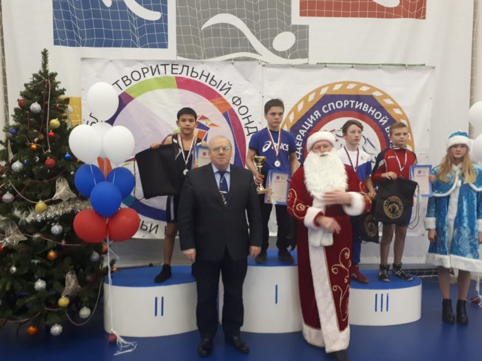 Борцы из Актау завоевали пять медалей на турнире в Санкт-Петербурге