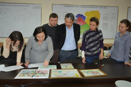 В АО «МРЭК» наградили победителей областного конкурса рисунков «С электричеством не шутят!»